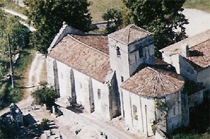 Eglise vue du ciel